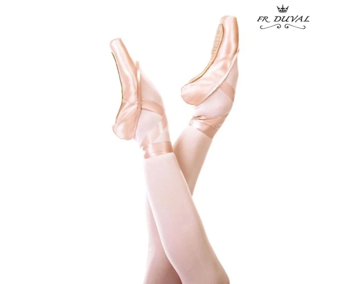 SANSHA Пуанты F.R. DUVAL 4,0 American, к/н, 13W, Телесный, Атлас