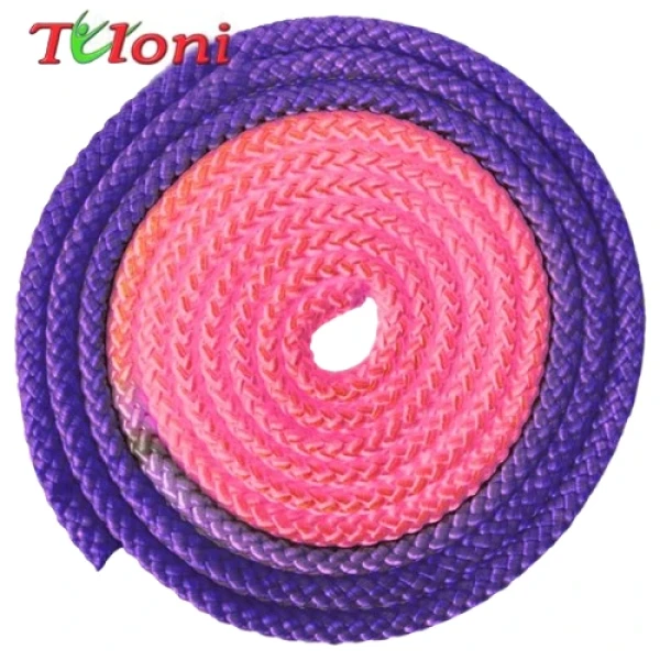 Tuloni Скакалка, 3 м, Pink/Viola, Нейлон