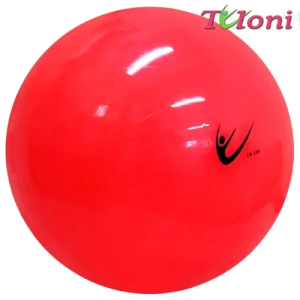 Tuloni М'яч, 16 см, Neon-Coral, Резина